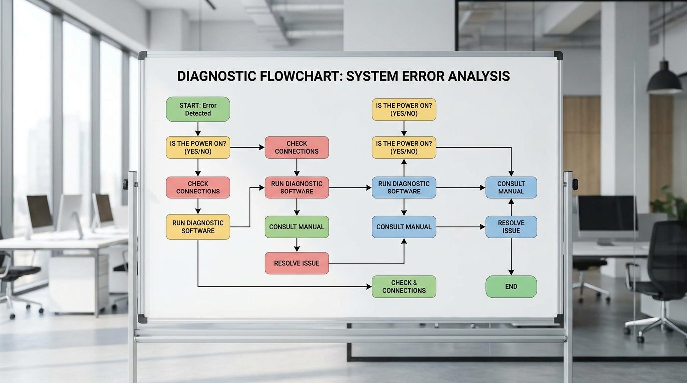 ** Flowchart showing how doctors diagnose arthritis from clinical history to blood tests and imaging
